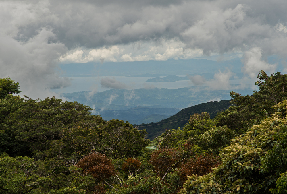 Costa Rica View from Monteverde towards Nicoya